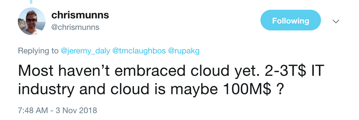 tweet-chris-munns-cloud-industry-size